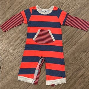 Never worn Splendid boys striped romper
